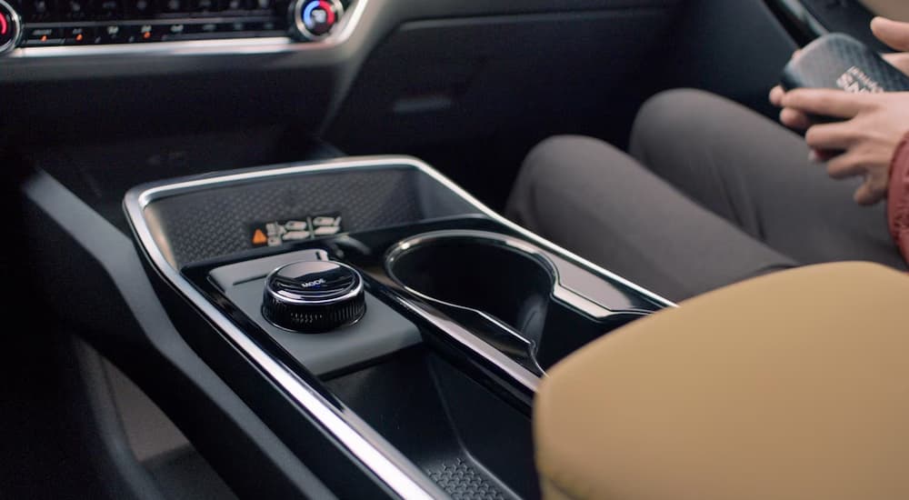 Center console in a 2026 Chevy Equinox for sale.